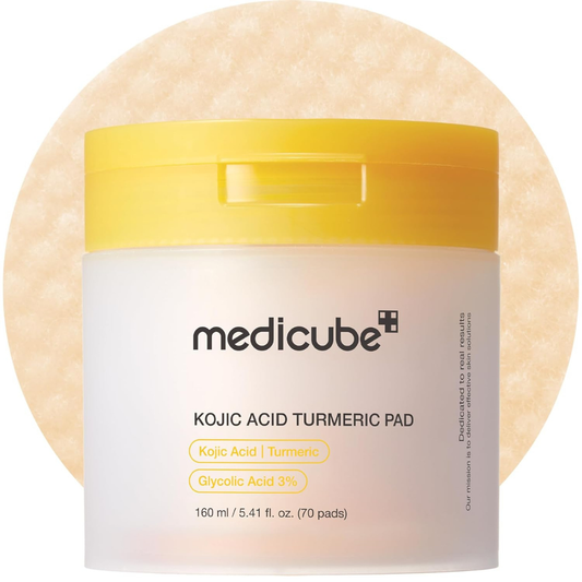 Medicube Kojic Acid Tumeric Toner Pads